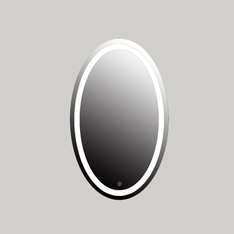 Oval Shape LED Lighted Wall Mirror